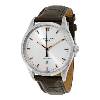 DS2 Precidrive Silver Dial Watch C024.410.16.031.21