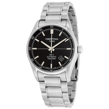 DS 1 Black Dial Watch C006.407.11.051.00