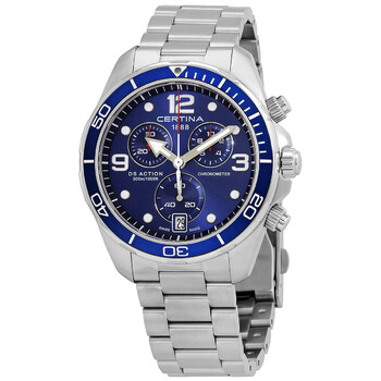 DS Action Chronograph Quartz Blue Dial Watch C032.434.11.047.00