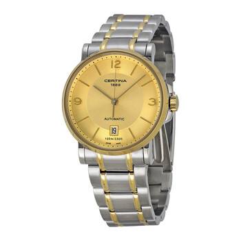 DS Caimano Automatic Champange Dial Twotone Watch C017.407.22.027.00