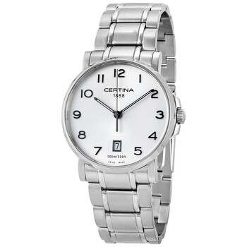 DS Caimano Silver Dial Watch C0174101103200