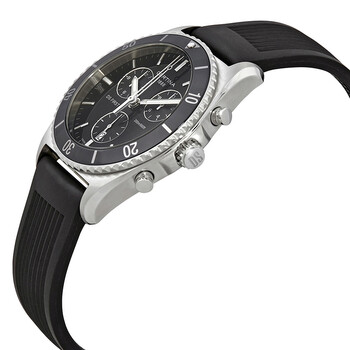 DS First Ceramic Chronograph Black Dial Watch C014.417.17.051.00