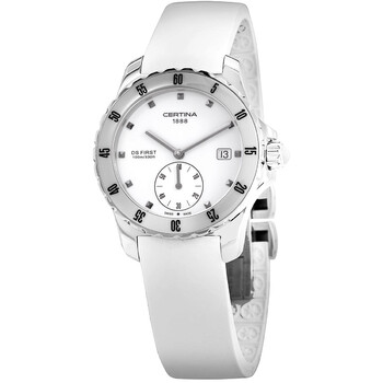 DS First Lady Ceramic Quartz White Dial Watch C014.235.17.011.00