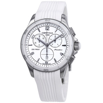 DS First Lady Chronograph White Dial Watch C030.217.17.017.00