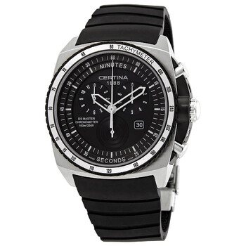 DS Master Chronograph Quartz Chronometer Black Dial Watch C0154342705000