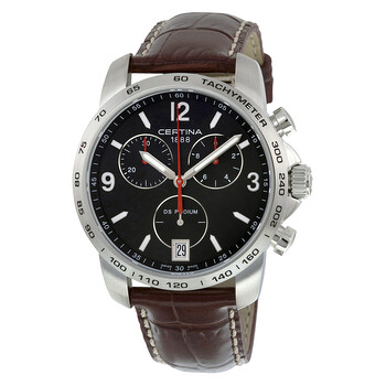 DS Podium Chronograph Black Dial Watch C0014171605700