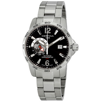 DS Podium GMT Black Dial Watch C034.455.11.057.00