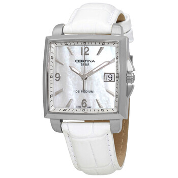 DS Podium Quartz White Mother of Pearl Dial Watch C0013101611700