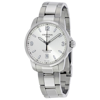 DS Podium Silver Dial Titanium Watch C0014104403700