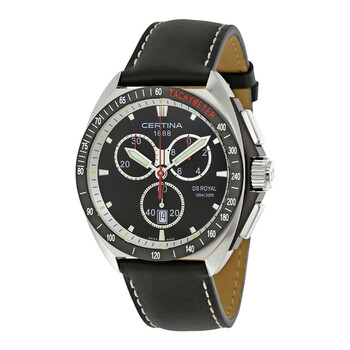 DS Royal Chronograph Black Dial Watch C0104171605102
