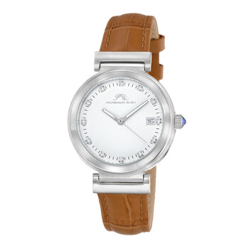 Dahlia Quartz White Dial Watch 1051CDAL