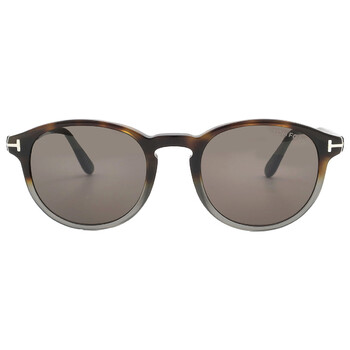 Dante Smoke Round Sunglasses FT0834 56A