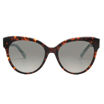 Dark Brown Gradient Butterfly Sunglasses AUBRIELLAGS HA