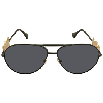 Dark Gray Pilot Sunglasses 0VE2249