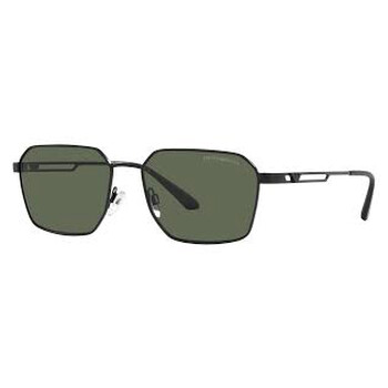 Dark Green Rectangular Sunglasses EA2140 300171