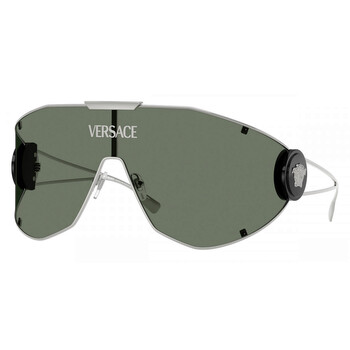 Dark Green Shield Sunglasses VE2268 10003H