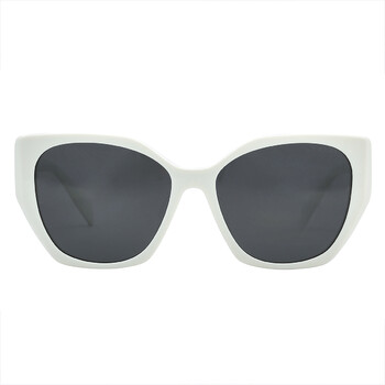 Dark Grey Cat Eye Sunglasses PR 19ZSF 1425S0