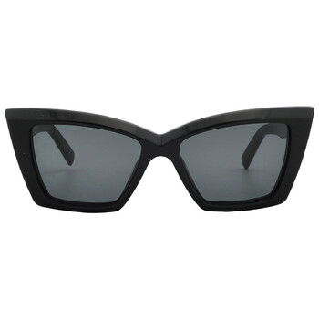 Dark Grey Cat Eye Sunglasses SL 657 001
