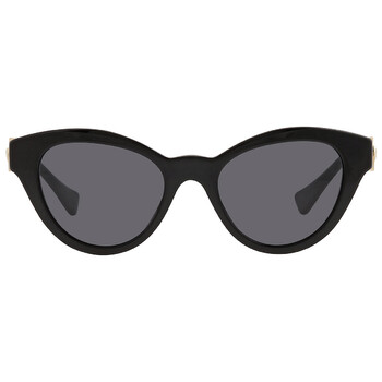 Dark Grey Cat Eye Sunglasses VE4435 GB187
