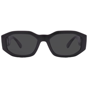 Dark Grey Geometric Sunglasses VE4361 GB187