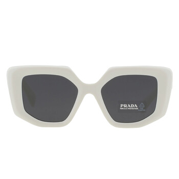 Dark Grey Irregular Sunglasses PR 14ZS 1425S0