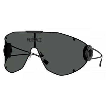 Dark Grey Shield Sunglasses VE2268 143387