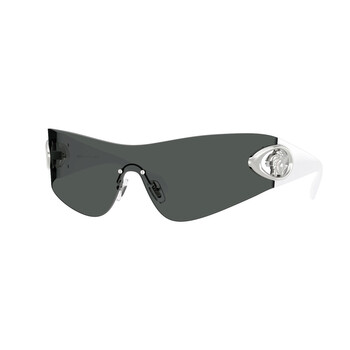 Dark Grey Shield Sunglasses VE2280 100087
