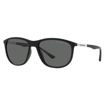 Dark Grey Sport Sunglasses EA4201F 500187