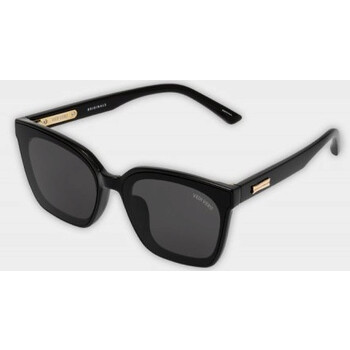 Dark Grey Square Sunglasses VVCI18 BLK