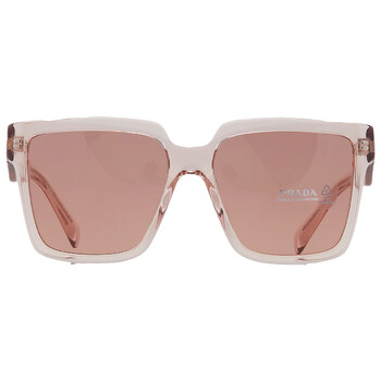 Dark Violet Square Sunglasses 0PR 24ZS13I08M56