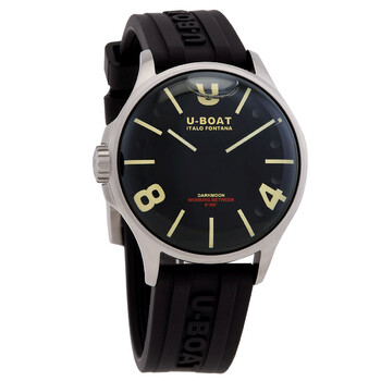 Darkmoon Quartz Black Dial Watch 9018A