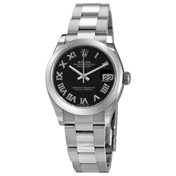 Datejust 31 Automatic Black Dial Watch 278240BKRO