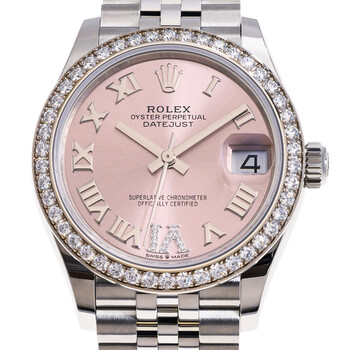 Datejust 31 Automatic Diamond Pink Dial Watch 278384PRDJ