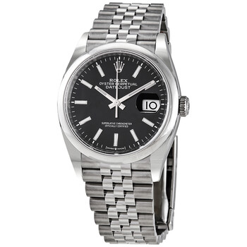 Datejust 36 Automatic Black Dial Jubilee Watch 126200BKSJ