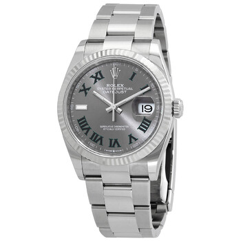 Datejust 36 Automatic Chronometer Grey Dial Watch 126234GYRO