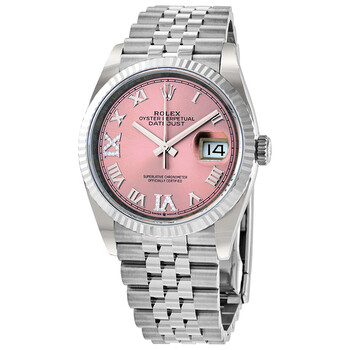 Datejust 36 Automatic Pink Diamond Dial Jubilee Watch 126234PRDJ