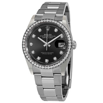 Datejust 36 Black Diamond Dial Automatic Oyster Watch 126284BKDO