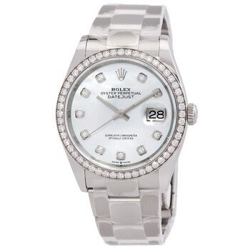 Datejust 36 Diamond Mother of Pearl Dial Watch 126284MDO