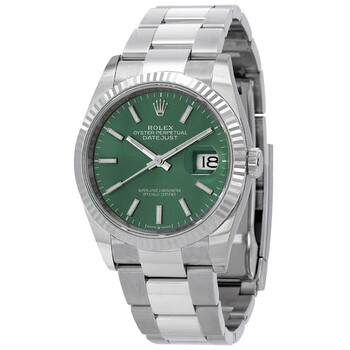 Datejust 36 Mint Green Dial Automatic Oyster Watch M1262340052