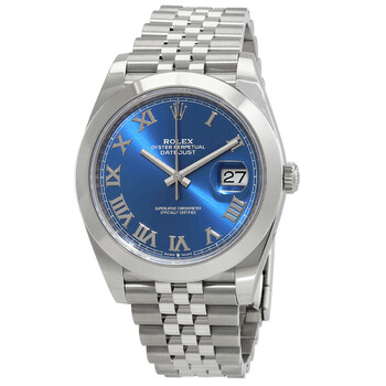 Datejust 41 Automatic Blue Dial Jubilee Watch 126300BLRJ