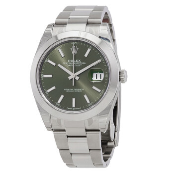 Datejust 41 Mint Green Dial Automatic Oyster Watch M1263000019