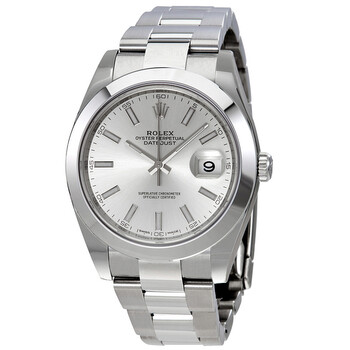 Datejust 41 Silver Dial Stainless Steel Automatic Watch 126300SSO