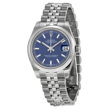 Datejust Lady 31 Blue Dial Stainless Steel Jubilee Bracelet Automatic Watch 178240BLSJ