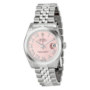 Datejust Lady 31 Pink Dial Stainless Steel Jubilee Bracelet Automatic Watch 178240PRJ