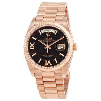 DayDate 36 Automatic 18kt Everose Gold Diamond Eisenkiesel Dial Watch M1282350041