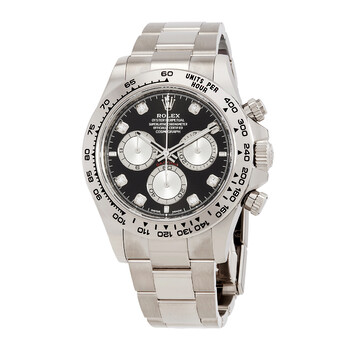 Daytona Chronograph Automatic Diamond Black Dial Watch
