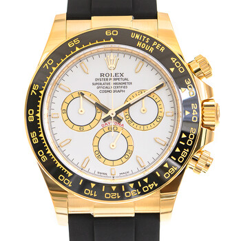 Daytona Chronograph Automatic White Dial Watch 126518LN0002