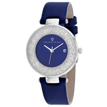 Dazzle Quartz Blue Dial Watch CV1222