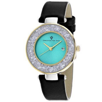 Dazzle Quartz Blue Dial Watch CV1225