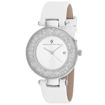 Dazzle Quartz Silver Dial Watch CV1220